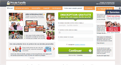 Desktop Screenshot of privatefamille.com